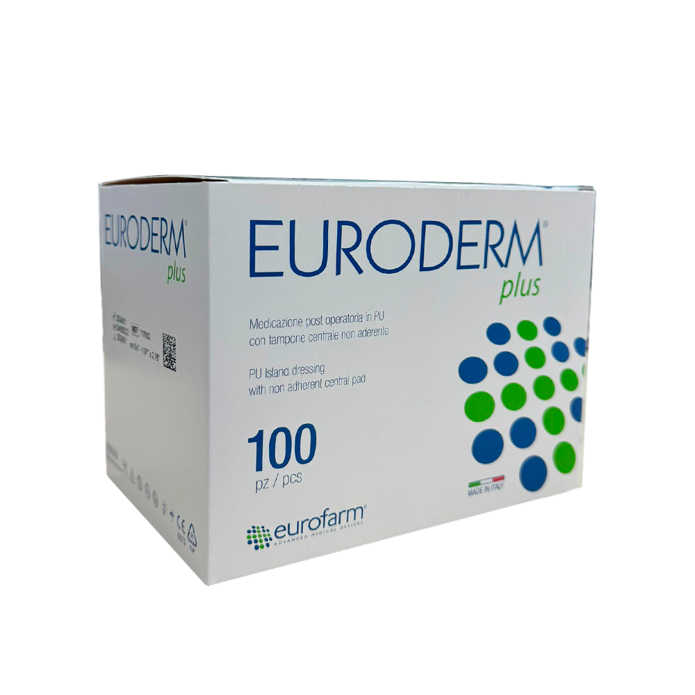 EURODERM PLUS 5 CM X 7 CM (CAJA X 100).